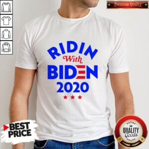 Ridin With Biden 2020 Premium Perfect Top Shirt
