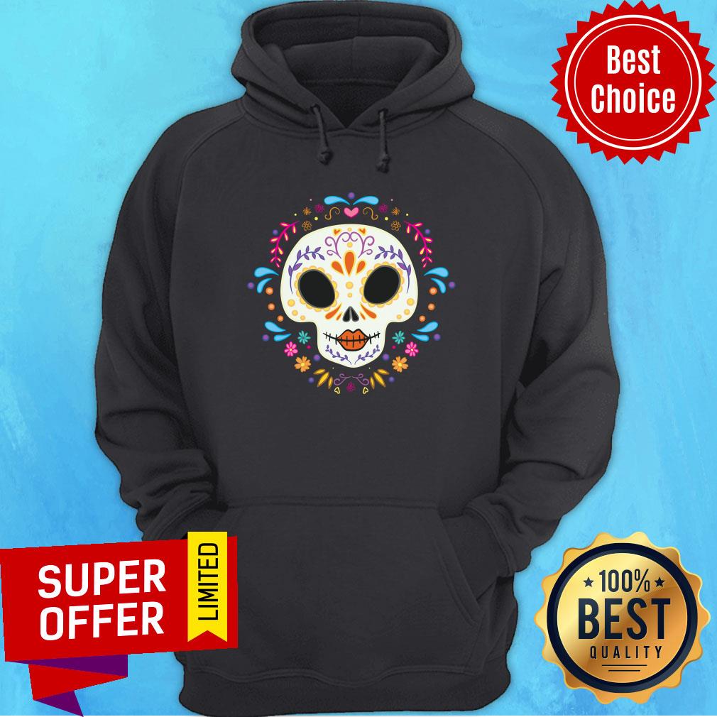 Art Sugar Skull Day Of The Dead Shirt