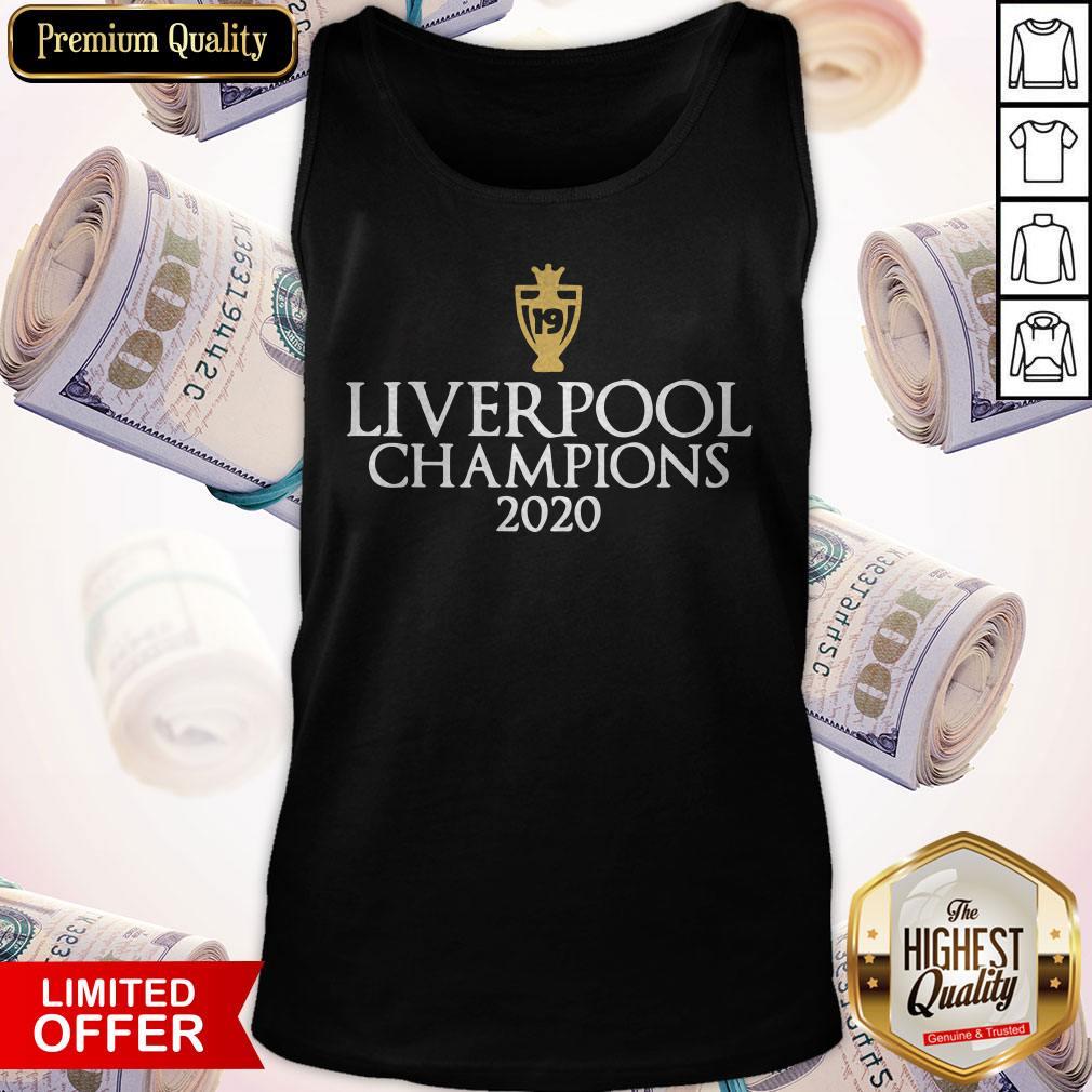 Attractive 19 Liverpool Champions 2020 Shirt