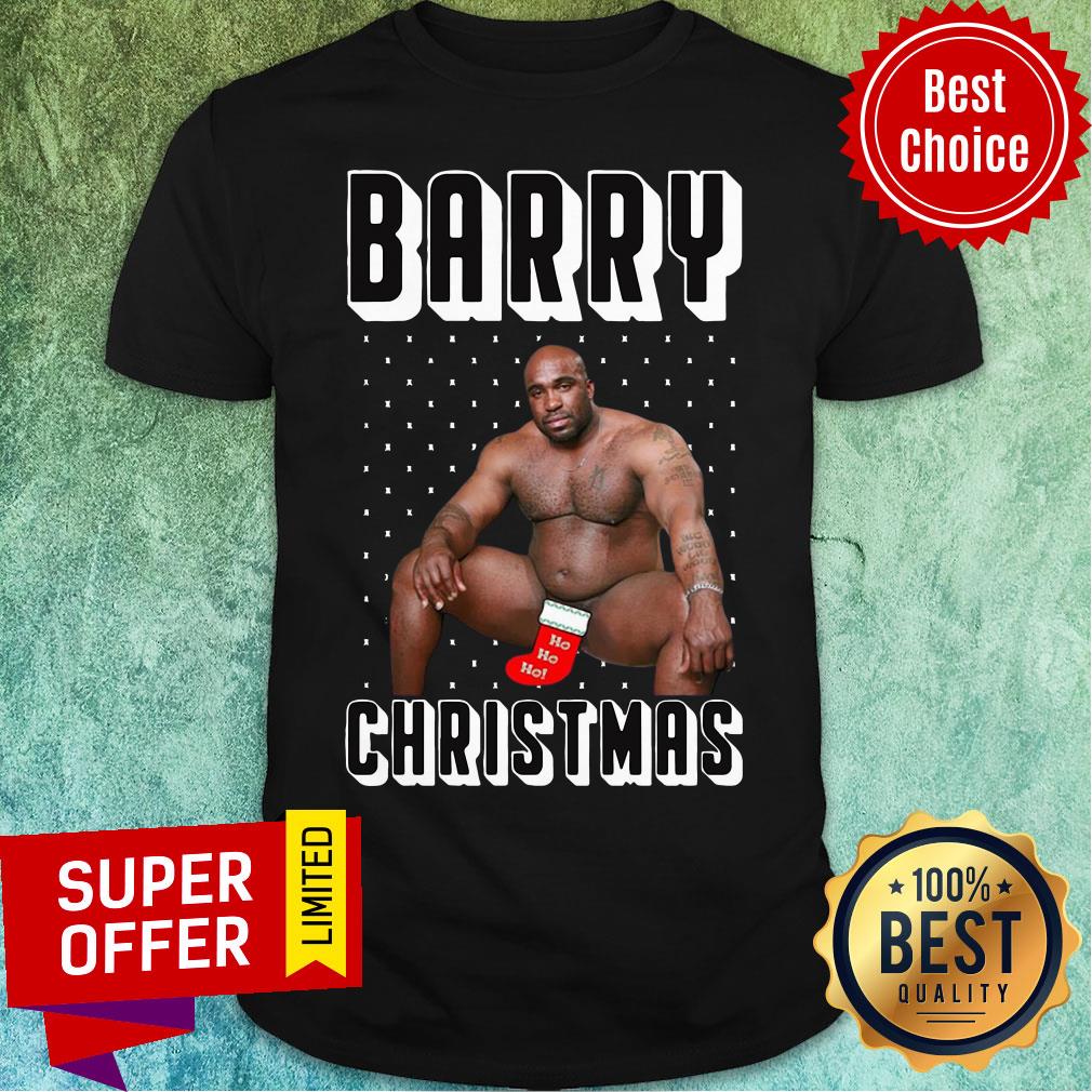Awesome Barry Wood Merchandise Ugly Christmas Shirt