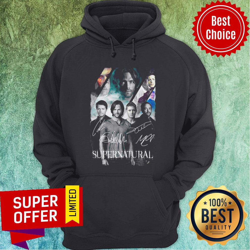 Awesome Supernatural All Characters Signatures Shirt