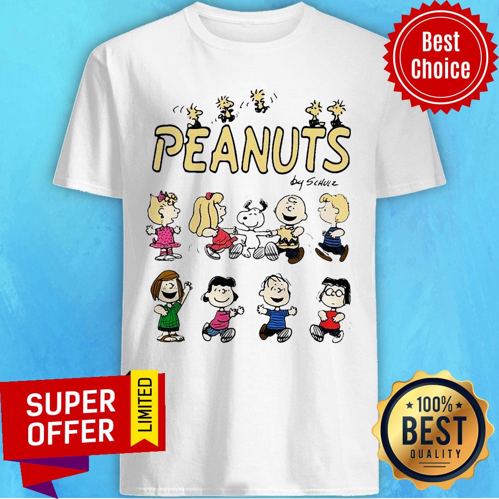 Awesome The Peanuts Character Snoopy And Friends Dancing Shirt