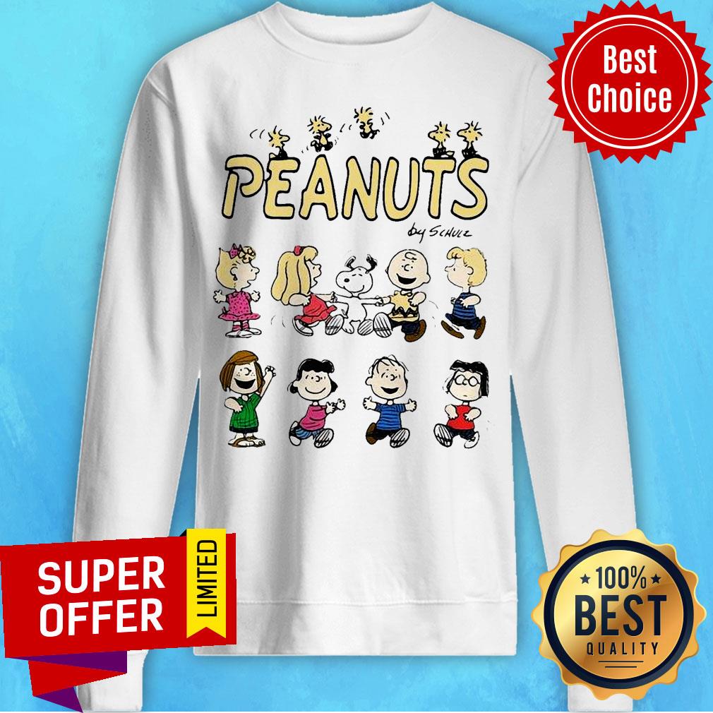 Awesome The Peanuts Character Snoopy And Friends Dancing Shirt