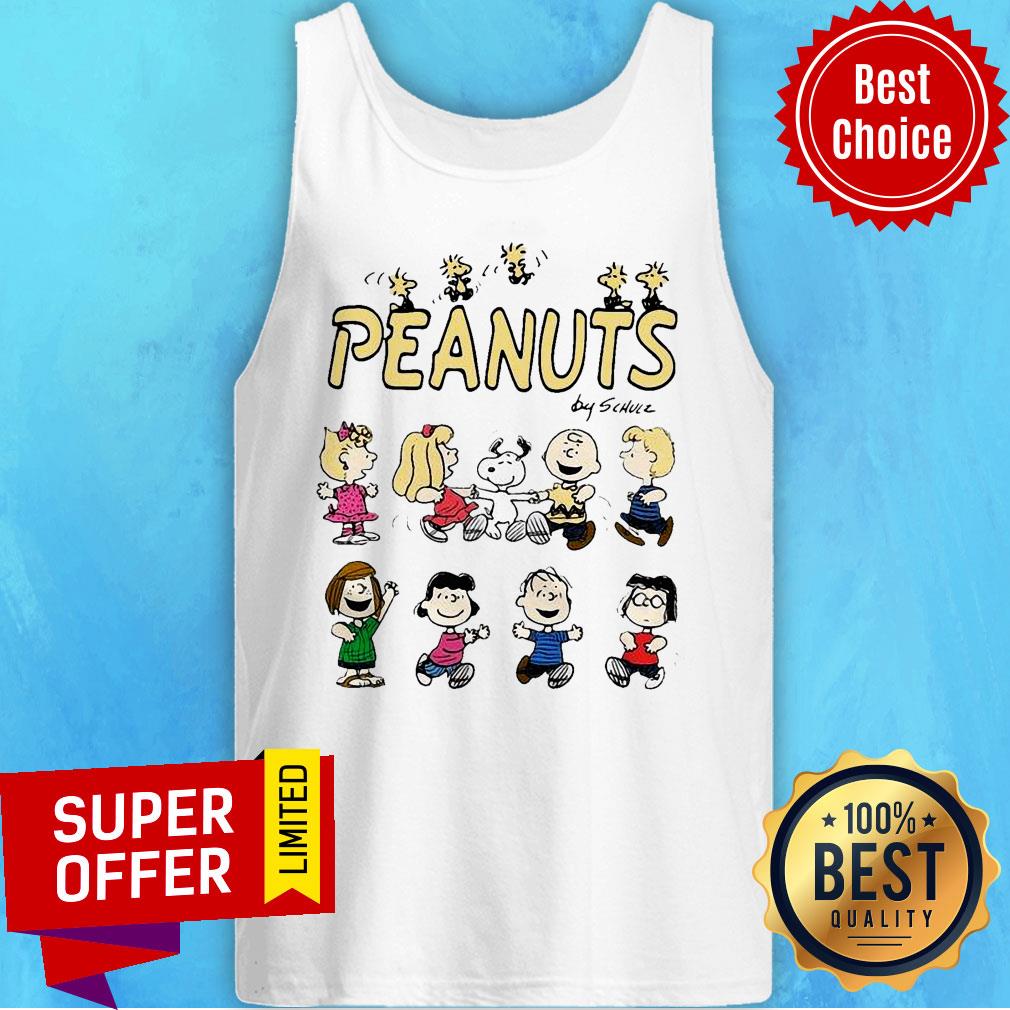 Awesome The Peanuts Character Snoopy And Friends Dancing Shirt