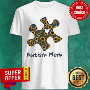 Puzzle Sunflower Autism Mom Shirt