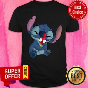 Awesome Stitch Hug Chicken Shirt