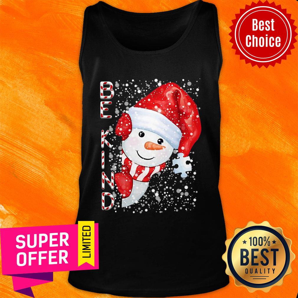 Be Kind Snowman Christmas Shirt