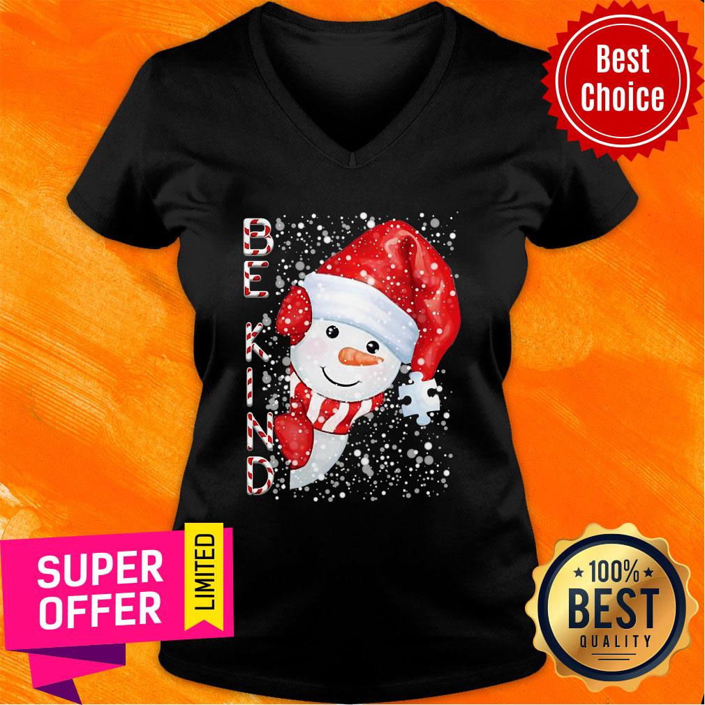 Be Kind Snowman Christmas Shirt