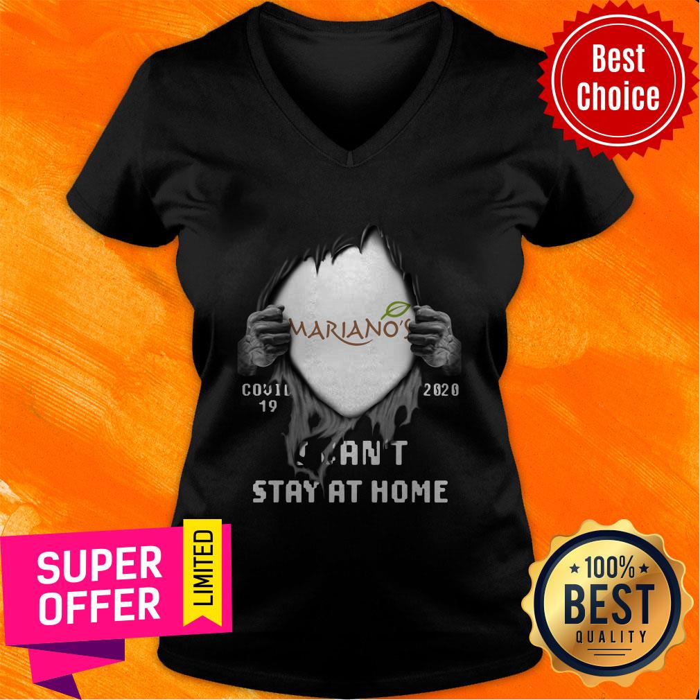 Blood Inside Me Mariano’s Covid-19 2020 I Can’t Stay At Home Shirt