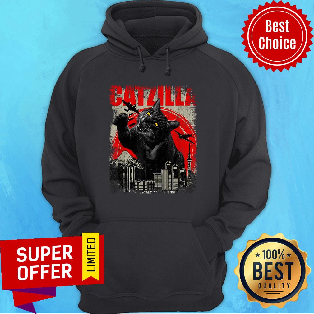 Catzilla Cat Lover Kitten Kitty Shirt