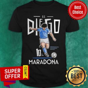 Top RIP Diego Maradona Argentine Soccer Legend T-Shirt Genius Football Legend Shirt