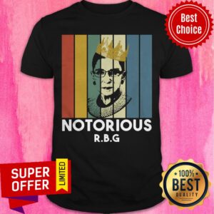 Top Ruth Bader Ginsburg Crown Notorious RBG Vintage Shirt