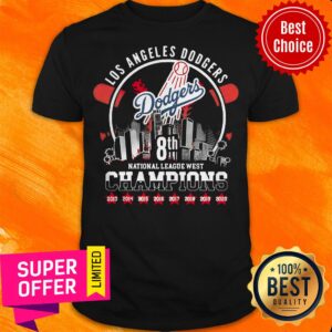 Top Los Angeles Dodgers 08th National League West Champions MLB Shirt