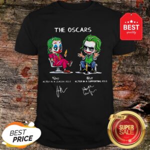 Official The Oscar 92nd Actor In Leading Role 81st Actor In A Supporting Role Shirt