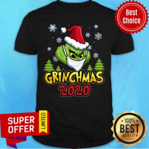 Premium Santa Grinch Face Mask Grinchmas 2020 Christmas Shirt