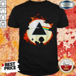 Awesome Snoopy And Friends Watch The Moon Pink Floyd Shirt