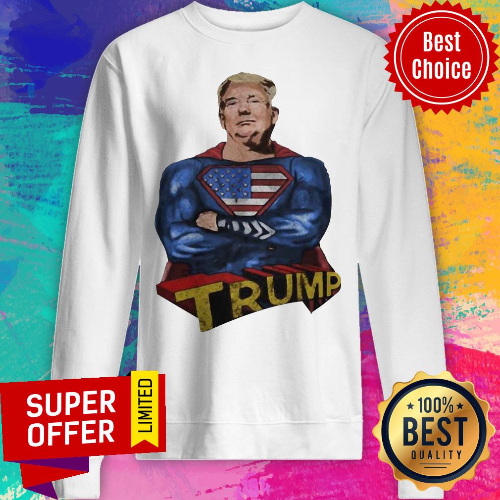 Funny American Superhero Trump Shirt