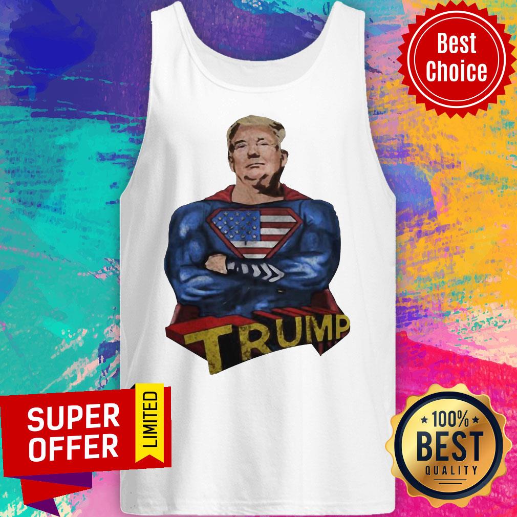 Funny American Superhero Trump Shirt