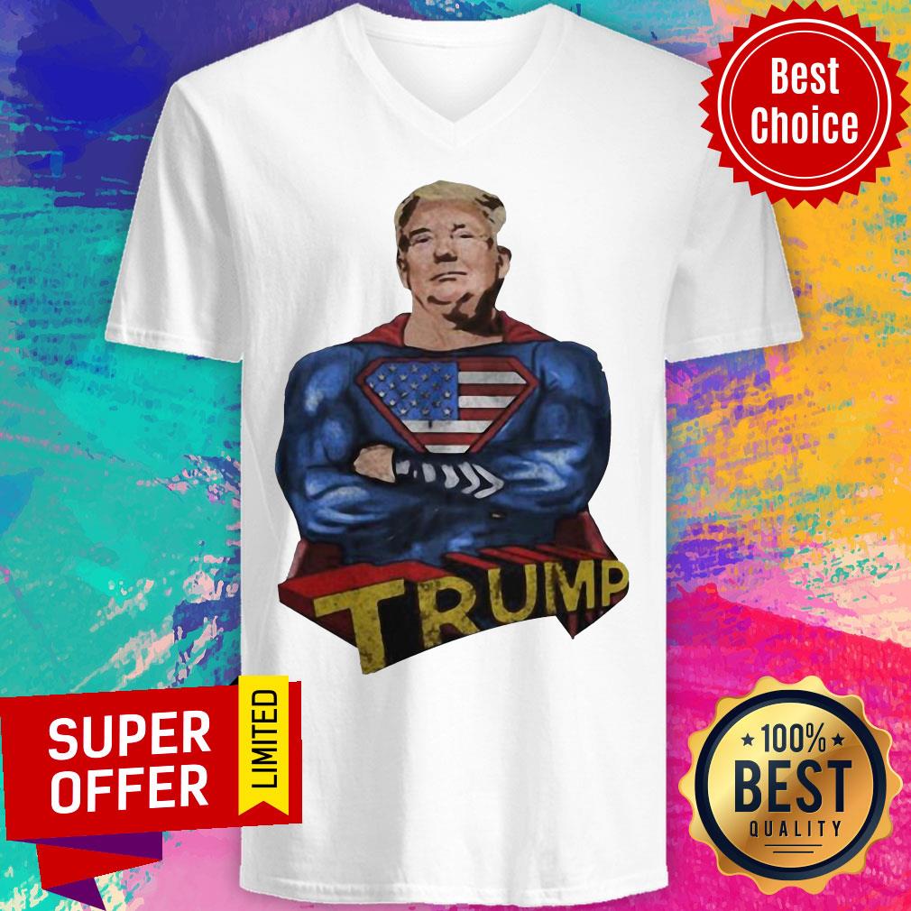 Funny American Superhero Trump Shirt