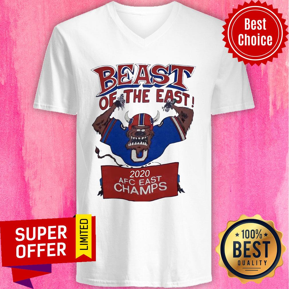 Funny Beast Of The East 2020 AFC East Champs Shirt