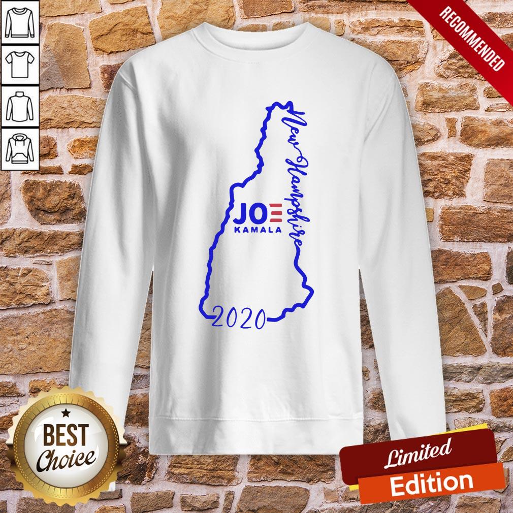 Funny Joe Biden And Kamala Harris Win New Hampshire 2020 Shirt
