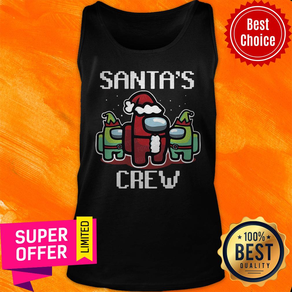 Funny Santa'S Crew Among Us Christmas Shirt