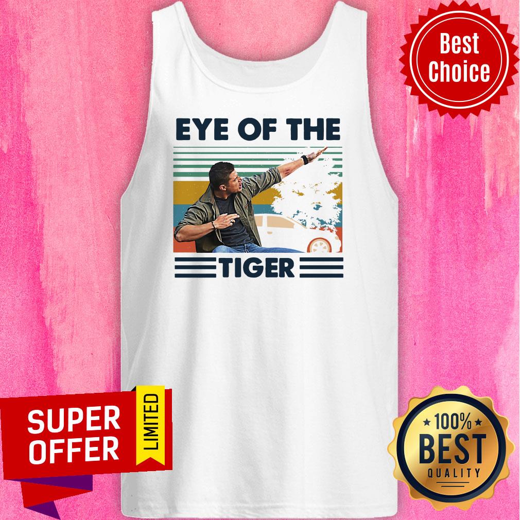 Nice Dean Winchester Supernatural Eye of The Tiger Vintage Shirt