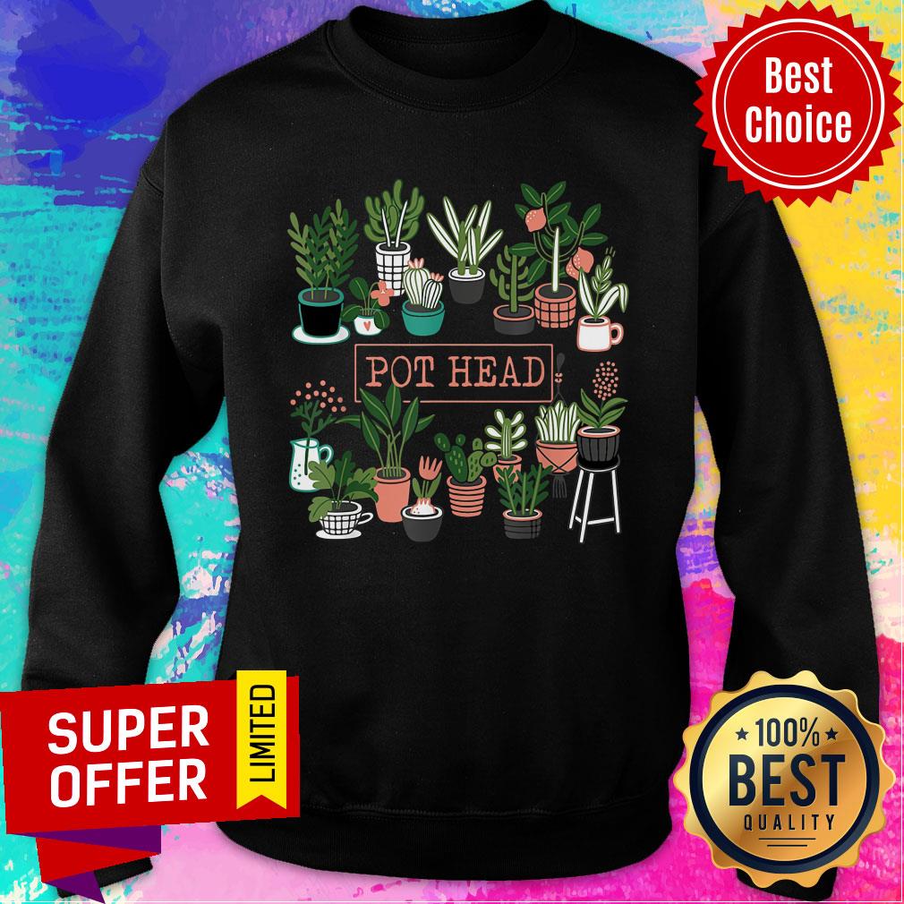 Gardener Catus Pot Head Shirt