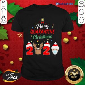Top Merry Quarantine Christmas Shirt
