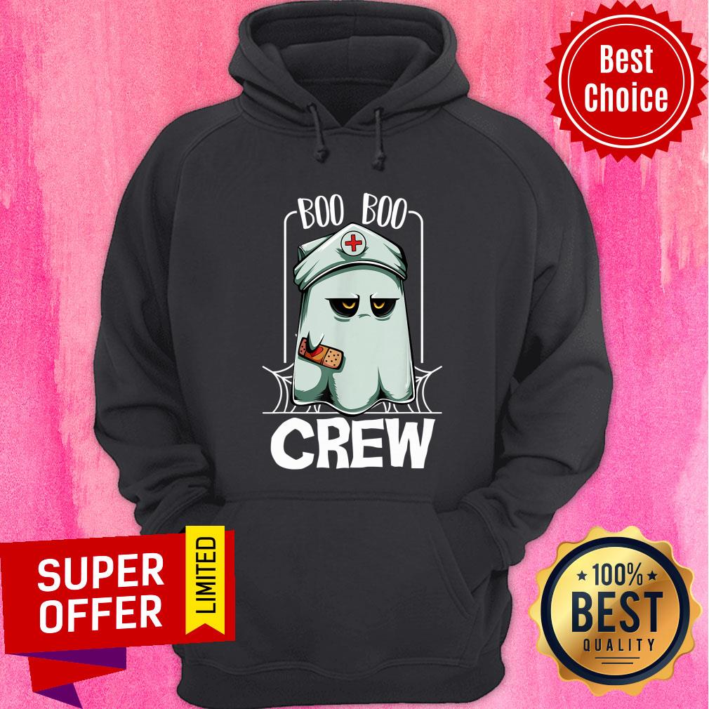 Ghost Nurse Boo Boo Crew Halloween Shirt