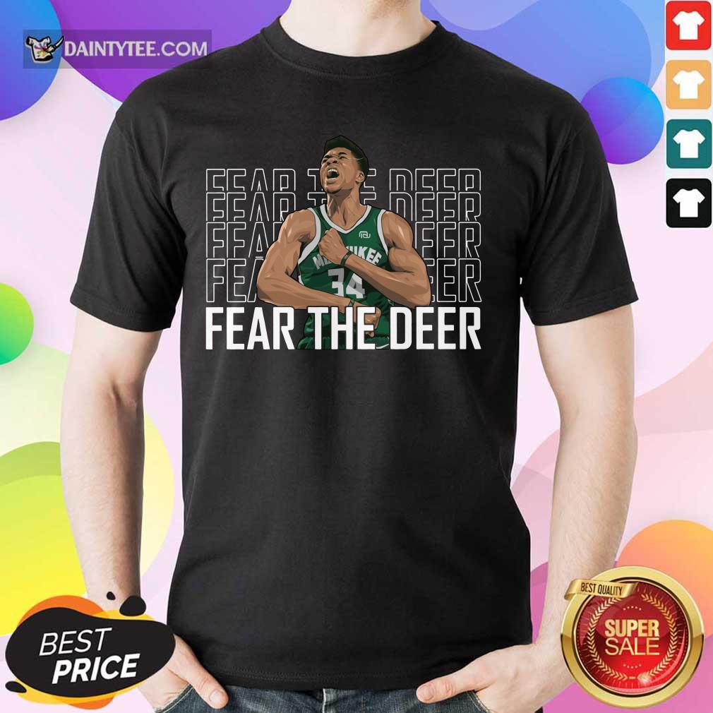 Giannis Antetokounmpo Fear The Deer Shirt