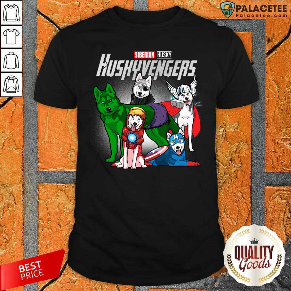 Good Siberian Husky Marvel Avengers Huskyvengers Shirt