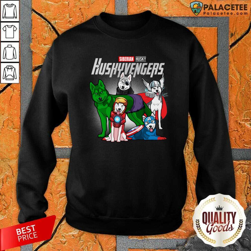 Good Siberian Husky Marvel Avengers Huskyvengers Shirt