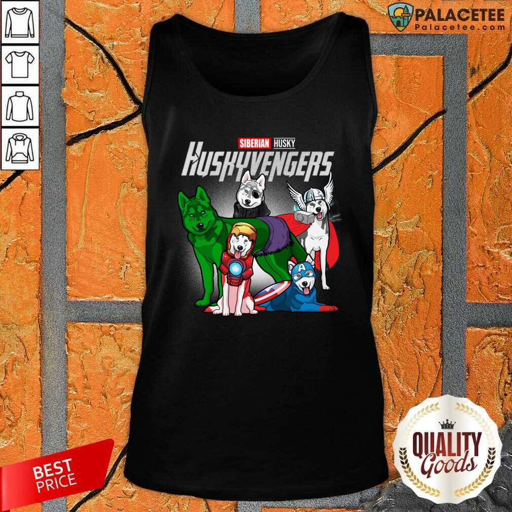 Good Siberian Husky Marvel Avengers Huskyvengers Shirt