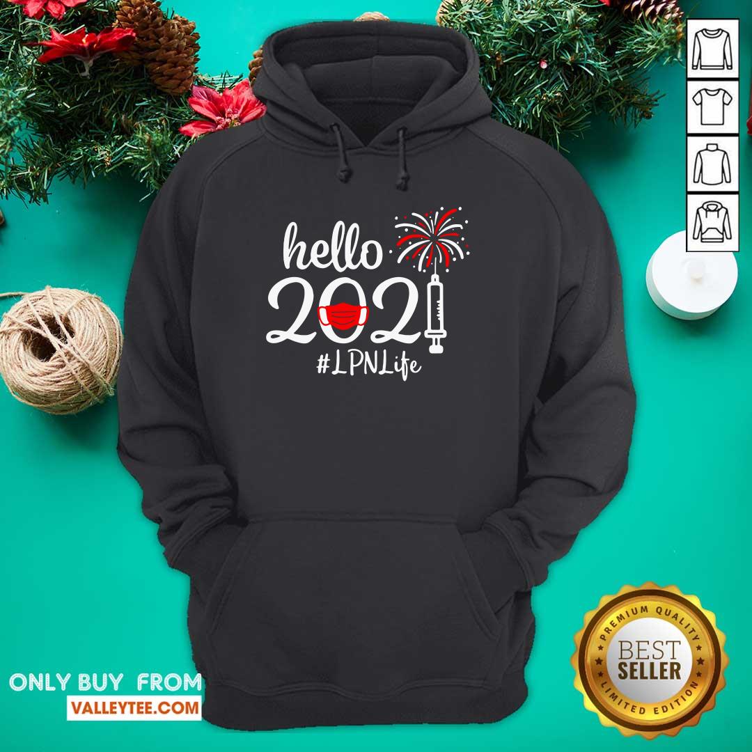Great Hello 2021 LPN Life Face Mask Christmas Shirt