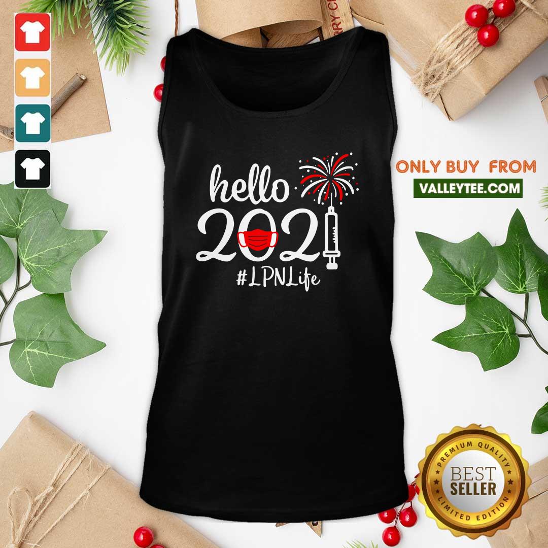 Great Hello 2021 LPN Life Face Mask Christmas Shirt