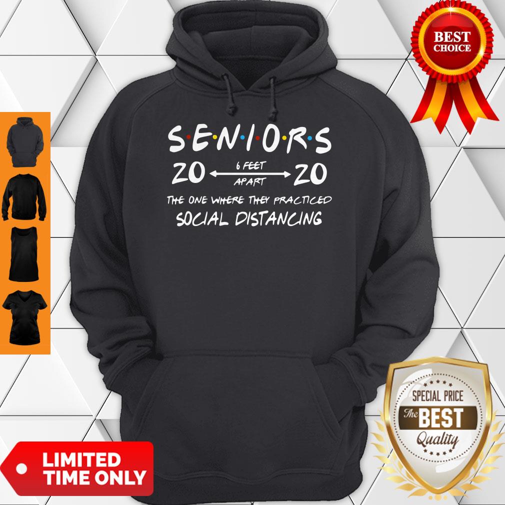 Official Seniors 2020 The One Where They Practiced Social Distancing Shirt