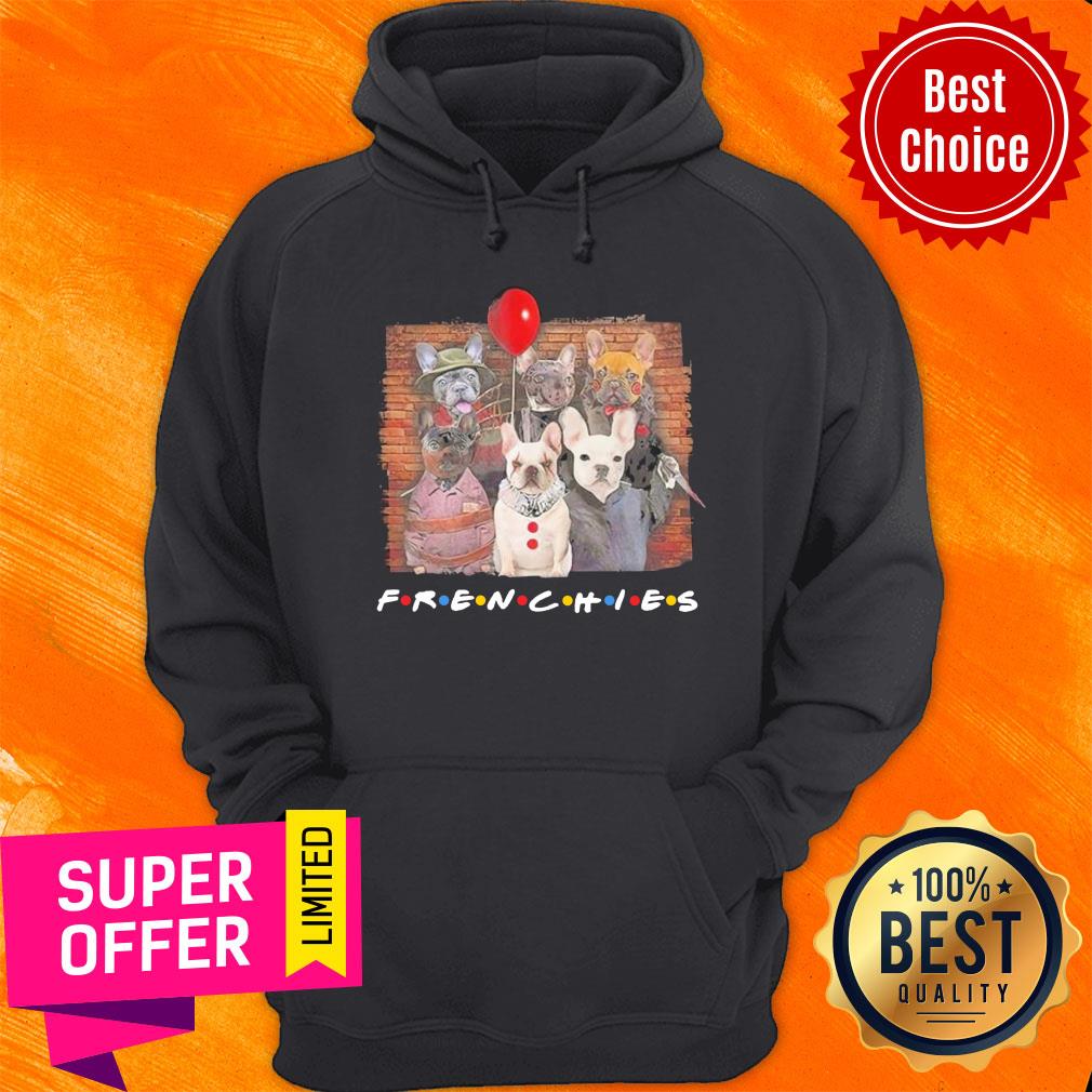 Horror Character Dog Frenchies Friends Halloween Shirt