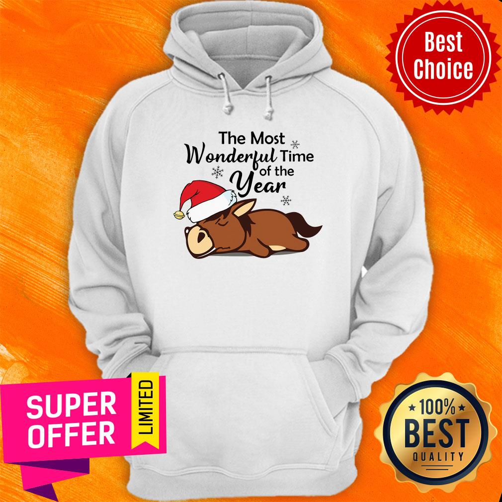 Horse The Most Wonderful Time Of The Year Christmas Shirt