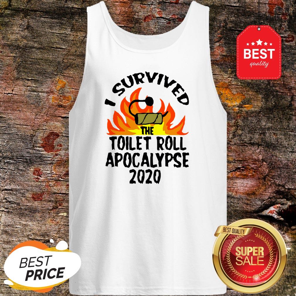 I Survived The Toilet Roll Apocalypse 2020 Toilet Paper Shirt