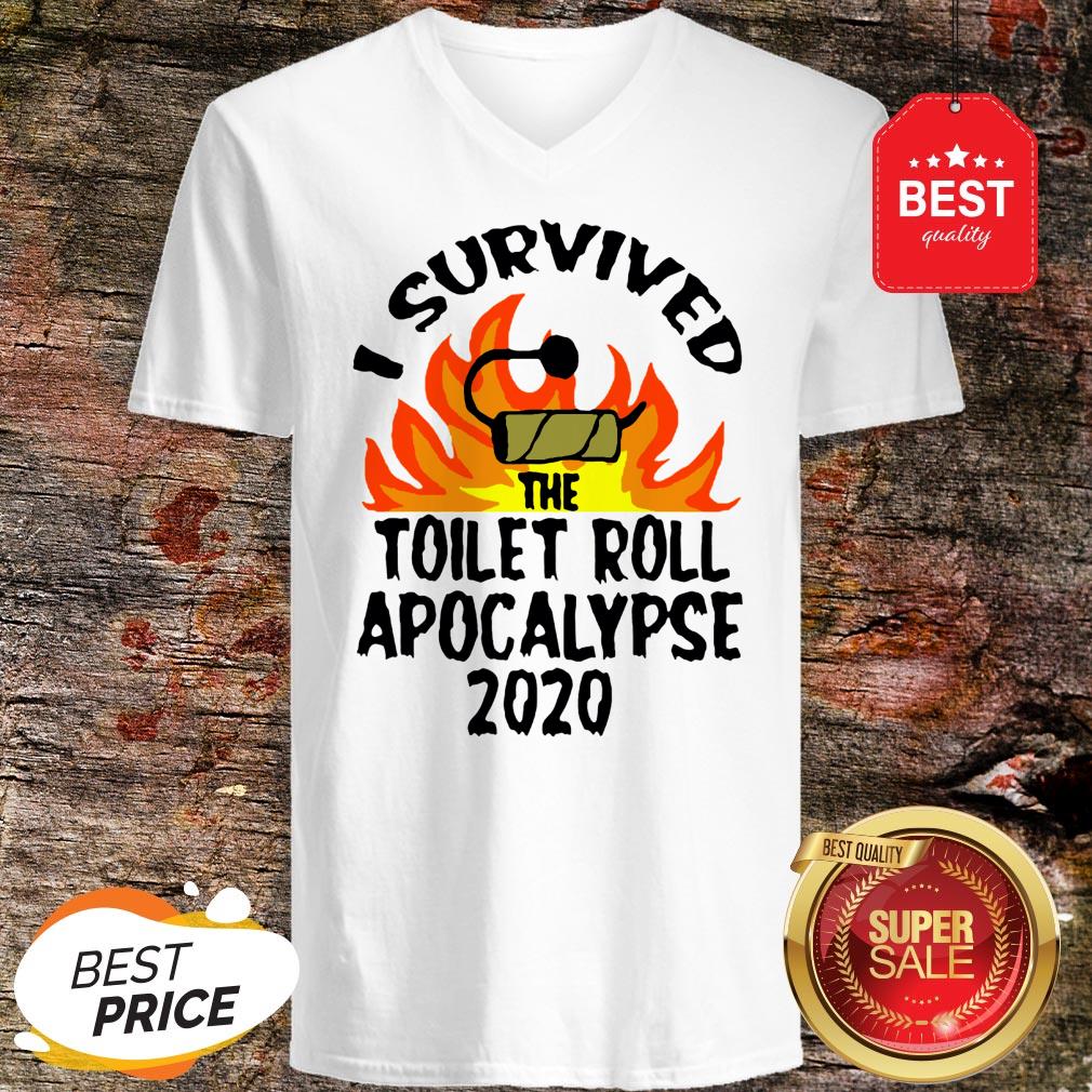 I Survived The Toilet Roll Apocalypse 2020 Toilet Paper Shirt