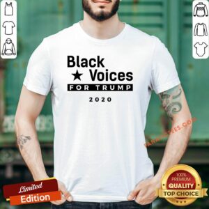 Original Black Voices for Trump 2020 shirt