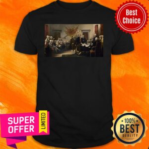 Awesome Declaration Of Independence Signing Shirt