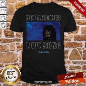 Premium Not Another Love Song Ella Mai Ladies Shirt