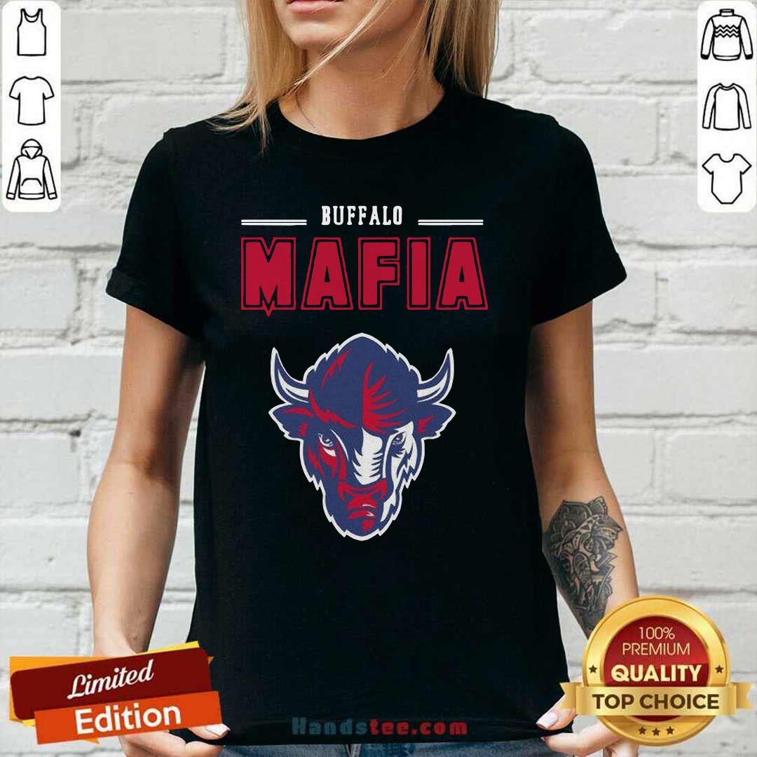 Jaded Bison Head Mascot Buffalo Bills Mafia 2021 Shirt