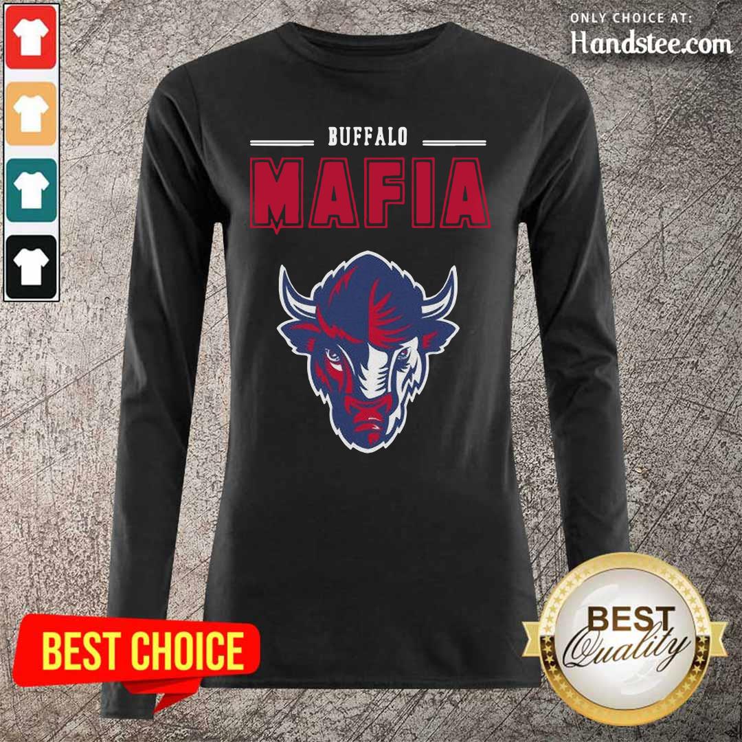 Jaded Bison Head Mascot Buffalo Bills Mafia 2021 Shirt