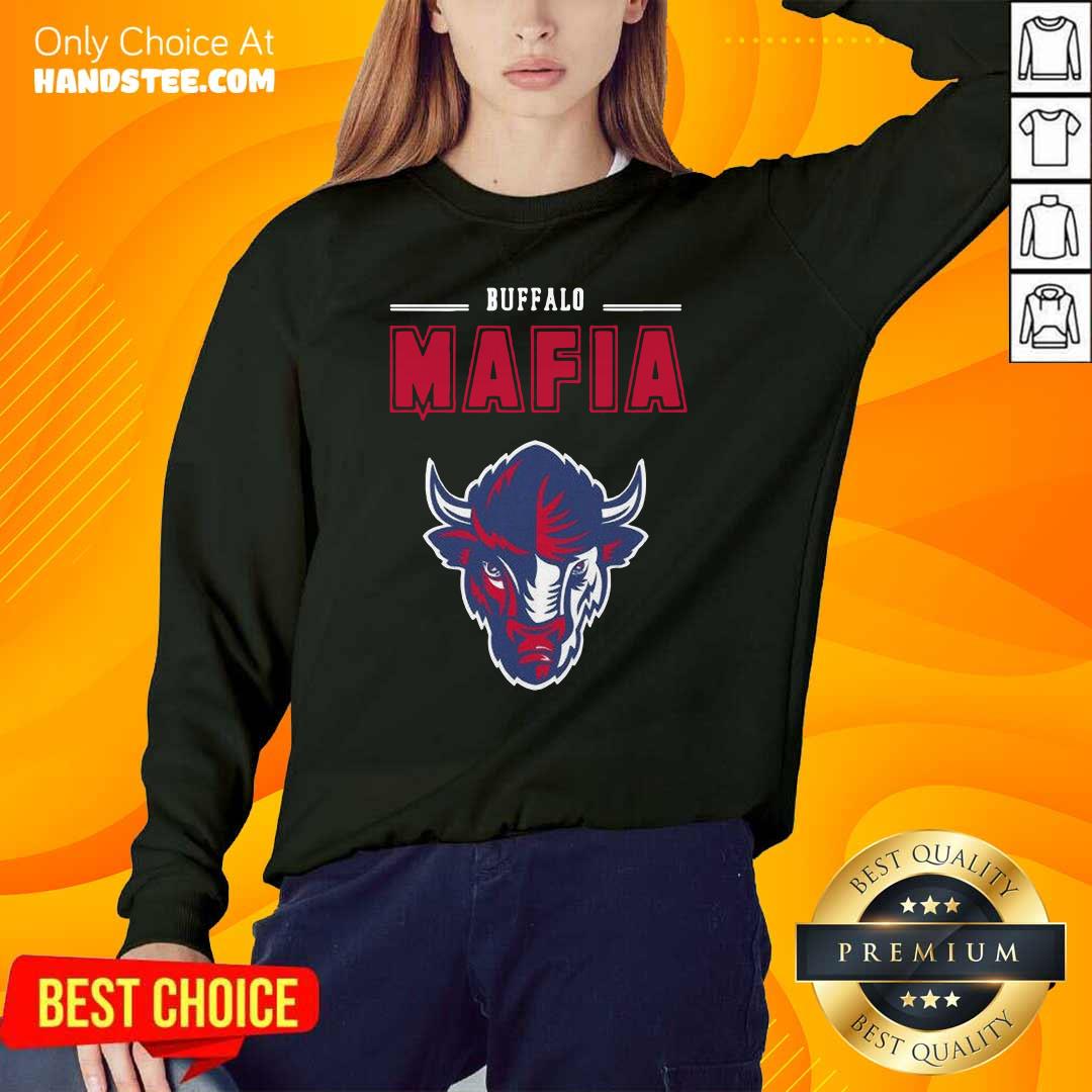 Jaded Bison Head Mascot Buffalo Bills Mafia 2021 Shirt