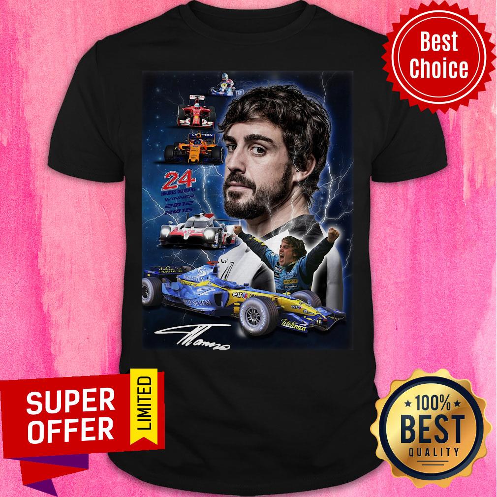 Jean Eric Vergne 24 Heures Du Mans Winner 2012 2015 Signature Shirt