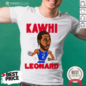 02nd Kawhi Leonard Los Angeles Clippers Shirt