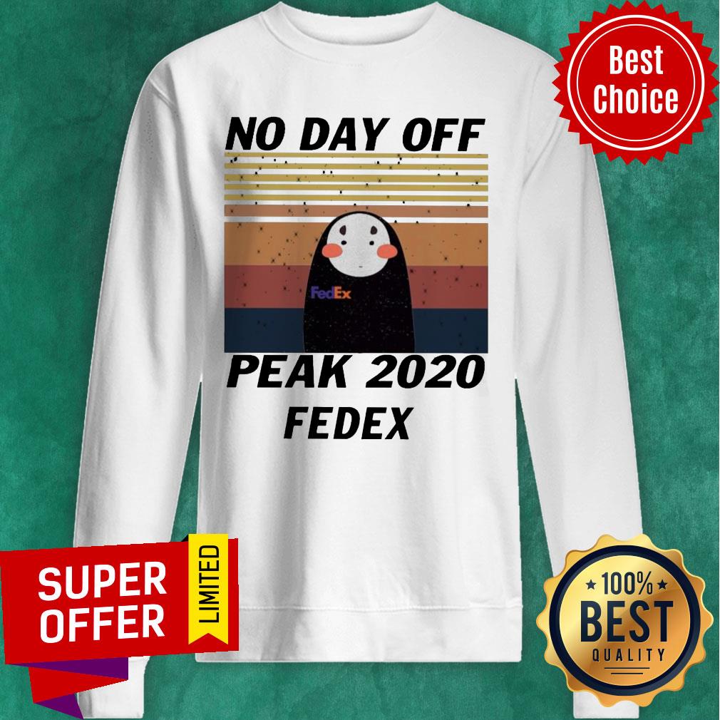 Kaonashi No Day Off Peak 2020 Fedex Vintage Shirt